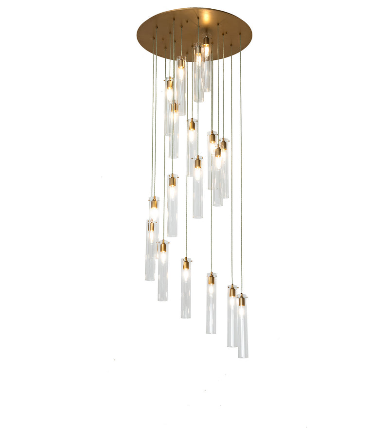 Meyda Tiffany 248697 18 Light Pendant, Gold Metallic