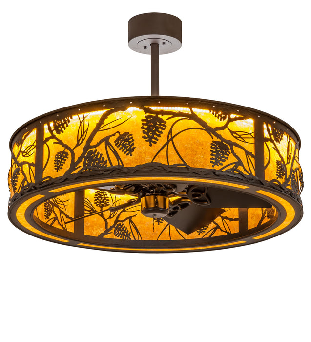 Meyda Tiffany 249101 LED Chandel-Air, Oil Rubbed Bronze