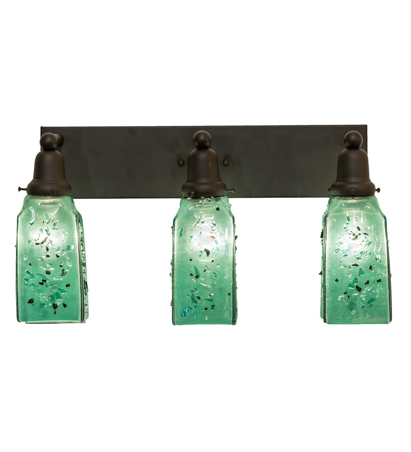 Meyda Tiffany 249872 Three Light Vanity, Oil Rubbed Bronze
