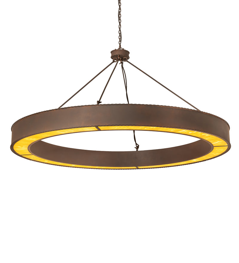 Meyda Tiffany 249891 LED Chandelier, Rusty Nail