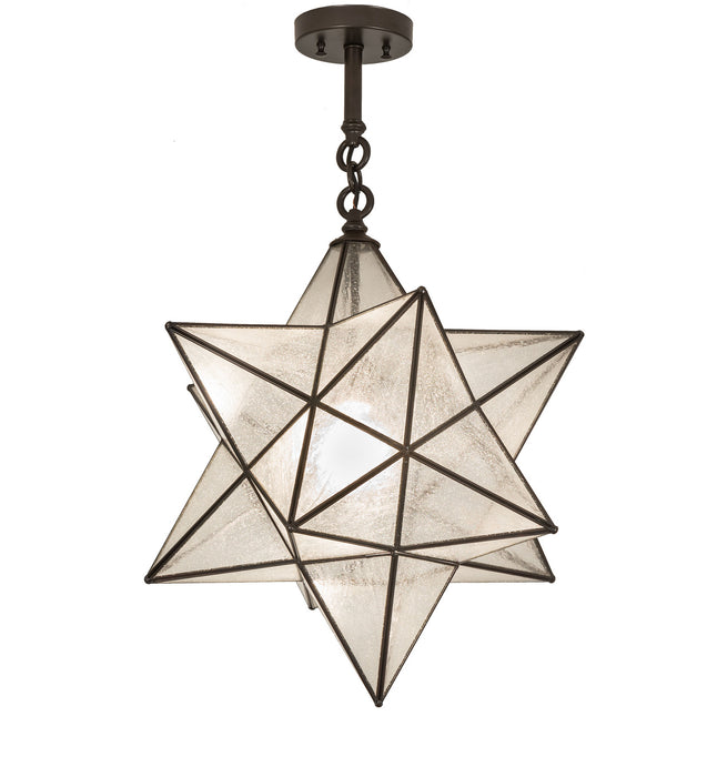 Meyda Tiffany 249905 One Light Semi-Flushmount, Craftsman Brown