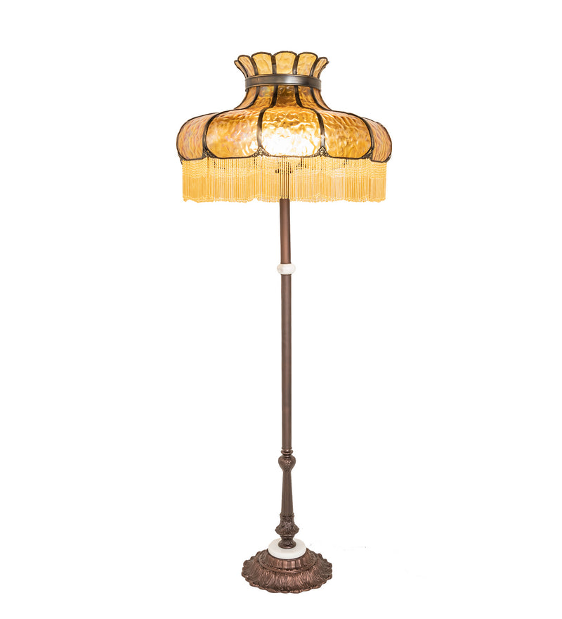 Meyda Tiffany 250201 Three Light Floor Lamp, Mahogany Bronze