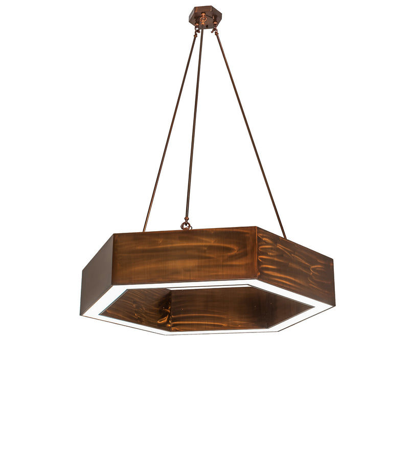 Meyda Tiffany 250478 LED Pendant, Vintage Copper