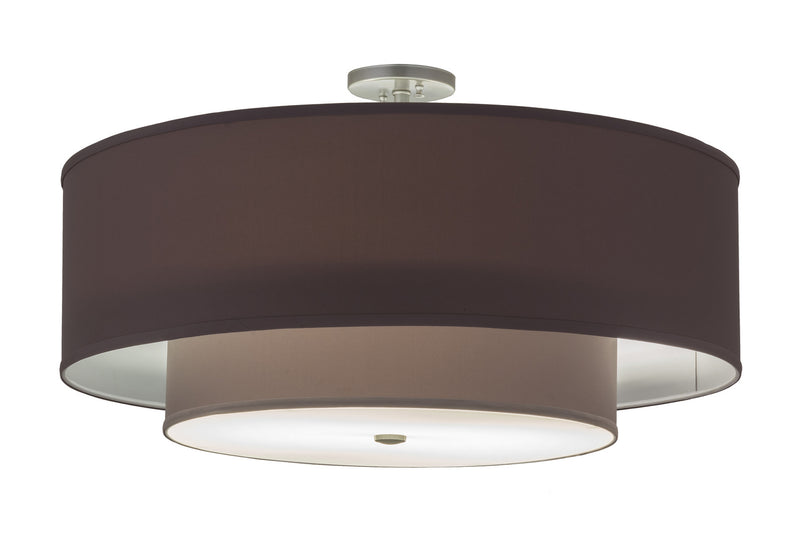 Meyda Tiffany 250714 Two Light Pendant, Nickel