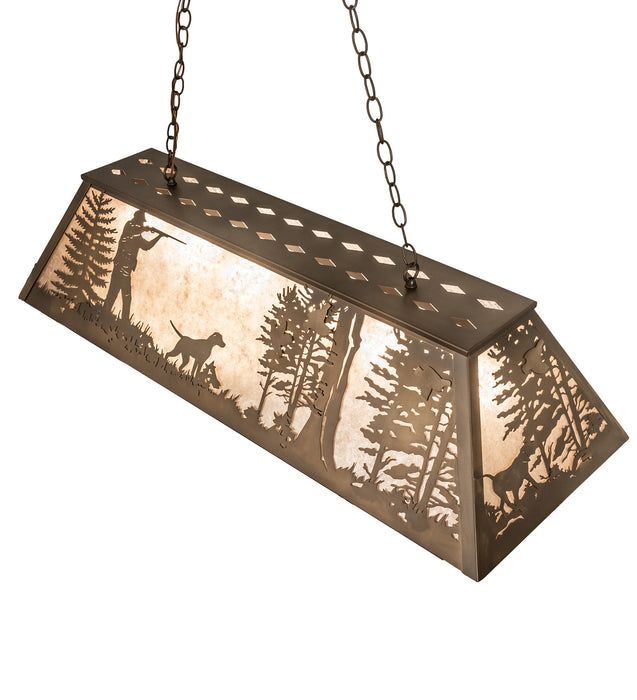 Meyda Tiffany 70118 Six Light Pendant, Antique Copper