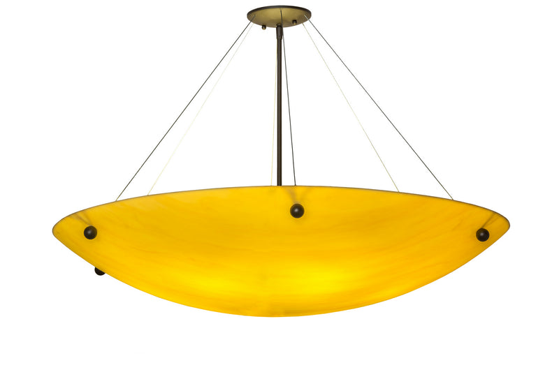 Meyda Tiffany 251226 Six Light Pendant, Oil Rubbed Bronze