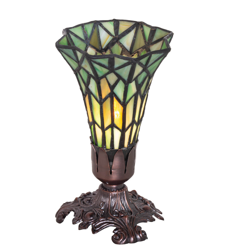 Meyda Tiffany 251825 Mini Lamp, Mahogany Bronze