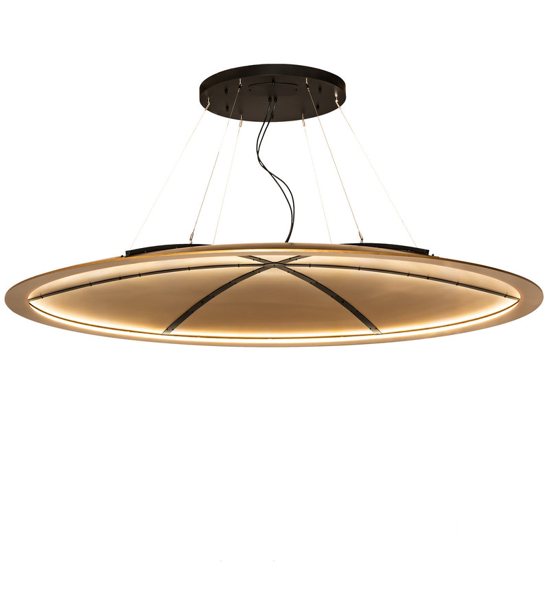 Meyda Tiffany 251877 LED Pendant, Solar Black