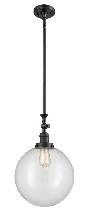 Innovations 206-BK-G202-12-LED LED Mini Pendant, Matte Black