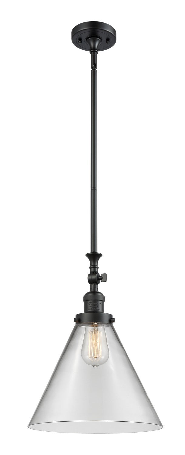 Innovations 206-BK-G42-L-LED LED Mini Pendant, Matte Black