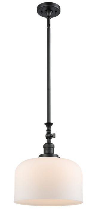 Innovations 206-BK-G71-L One Light Mini Pendant, Matte Black