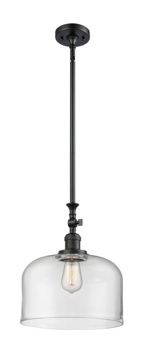 Innovations 206-BK-G72-L One Light Mini Pendant, Matte Black