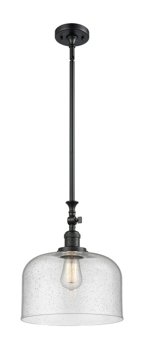 Innovations 206-BK-G74-L One Light Mini Pendant, Matte Black
