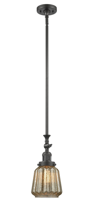 Innovations 206-OB-G146-LED LED Mini Pendant, Oil Rubbed Bronze
