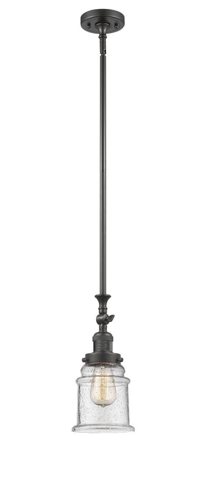 Innovations 206-OB-G184-LED LED Mini Pendant, Oil Rubbed Bronze
