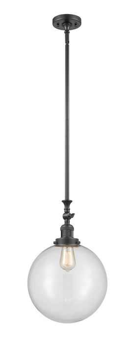 Innovations 206-OB-G202-12-LED LED Mini Pendant, Oil Rubbed Bronze