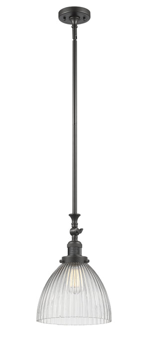 Innovations 206-OB-G222-LED LED Mini Pendant, Oil Rubbed Bronze