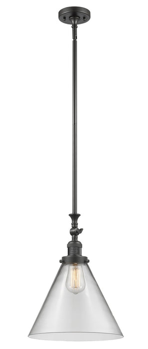 Innovations 206-OB-G42-L One Light Mini Pendant, Oil Rubbed Bronze