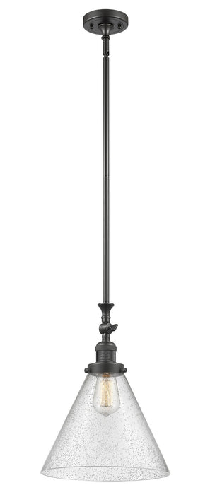 Innovations 206-OB-G44-L-LED LED Mini Pendant, Oil Rubbed Bronze