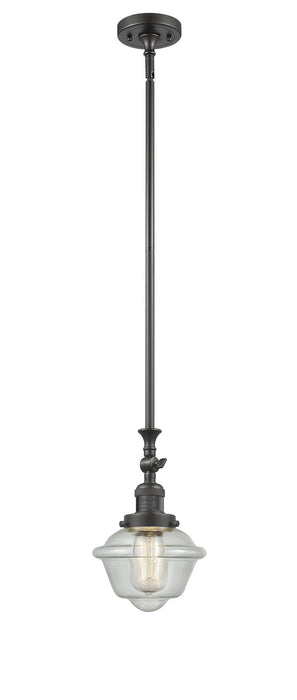 Innovations 206-OB-G534 One Light Mini Pendant, Oil Rubbed Bronze