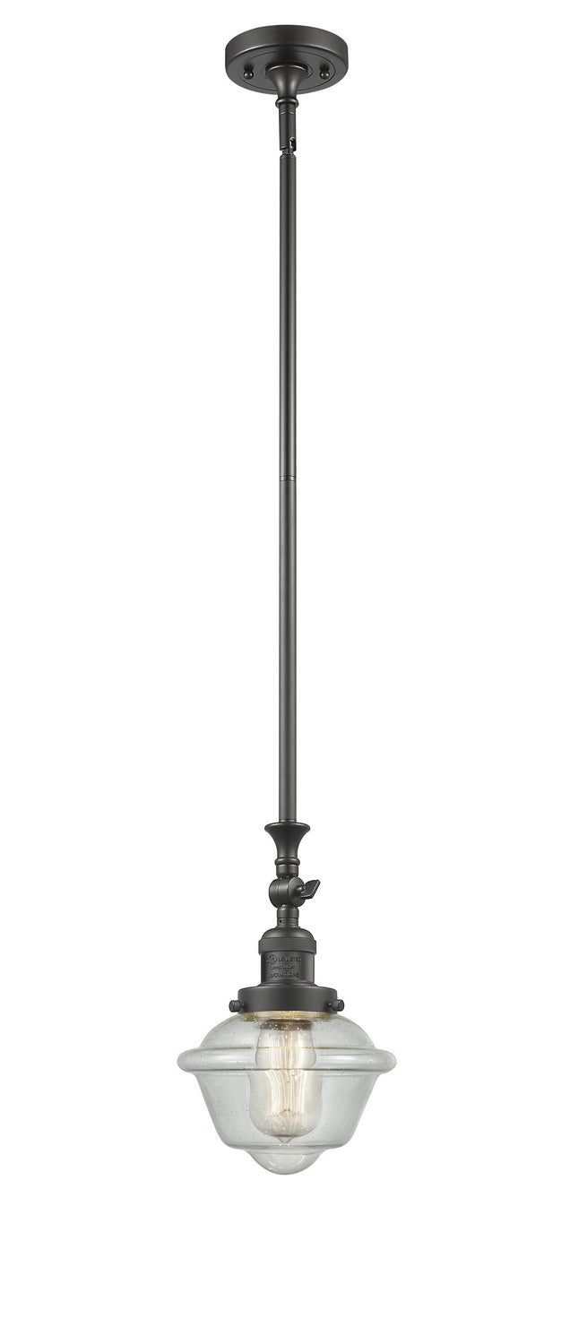 Innovations 206-OB-G534-LED LED Mini Pendant, Oil Rubbed Bronze