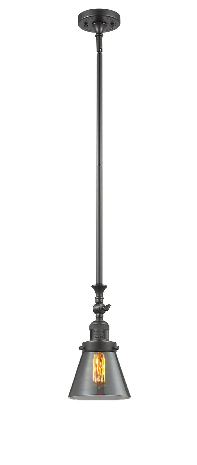 Innovations 206-OB-G63-LED LED Mini Pendant, Oil Rubbed Bronze