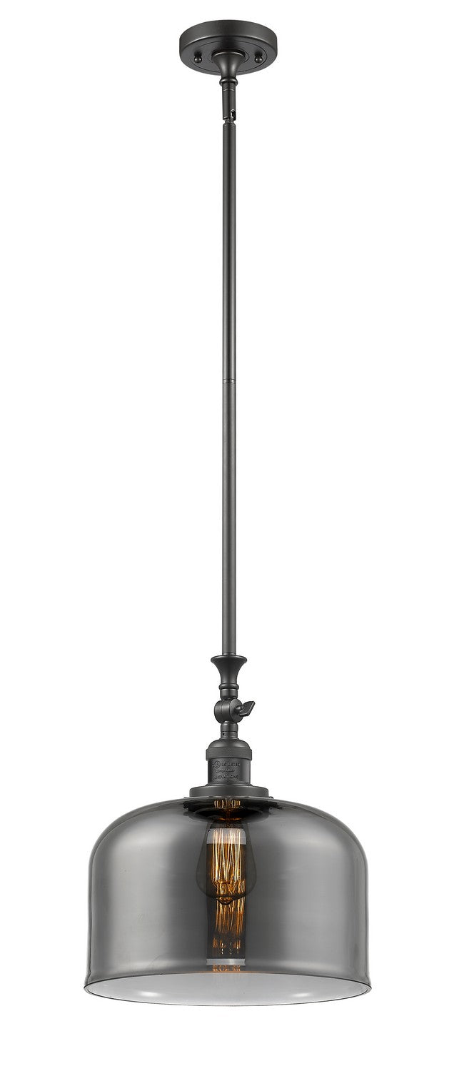 Innovations 206-OB-G73-L-LED LED Mini Pendant, Oil Rubbed Bronze