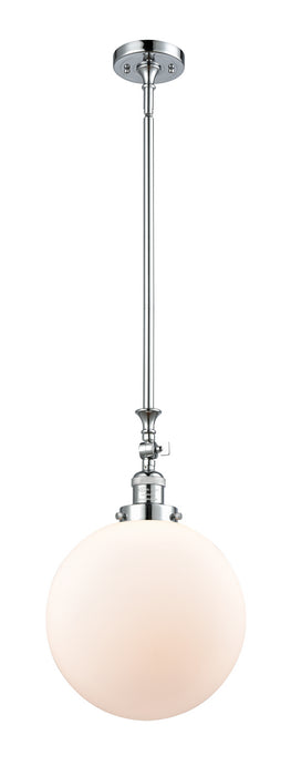 Innovations 206-PC-G201-12 One Light Mini Pendant, Polished Chrome