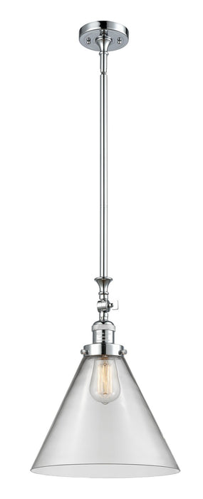 Innovations 206-PC-G42-L One Light Mini Pendant, Polished Chrome