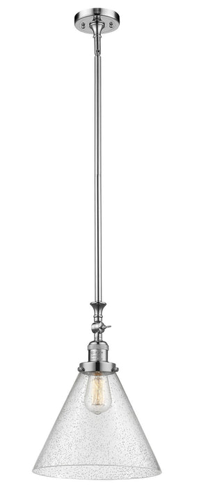 Innovations 206-PC-G44-L One Light Mini Pendant, Polished Chrome
