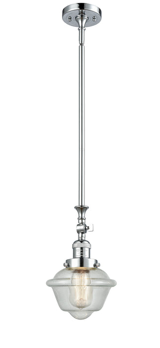 Innovations 206-PC-G534 One Light Mini Pendant, Polished Chrome