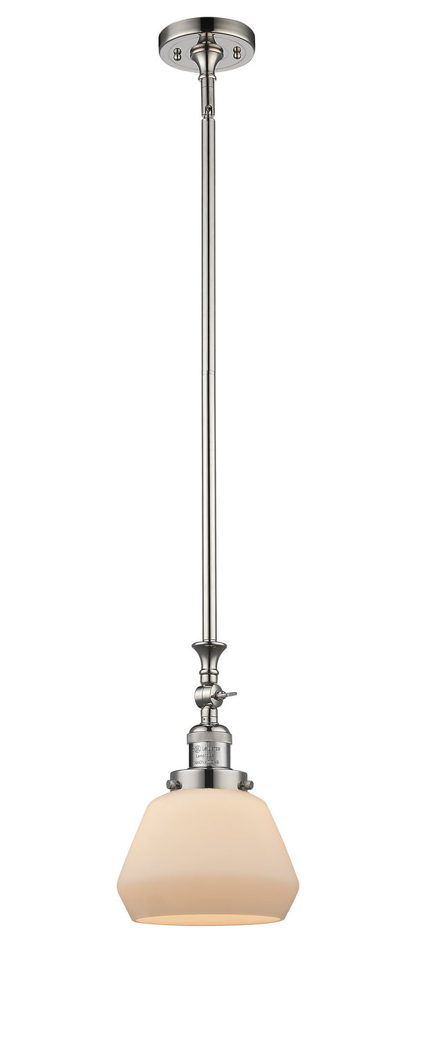 Innovations 206-PN-G171-LED LED Mini Pendant, Polished Nickel