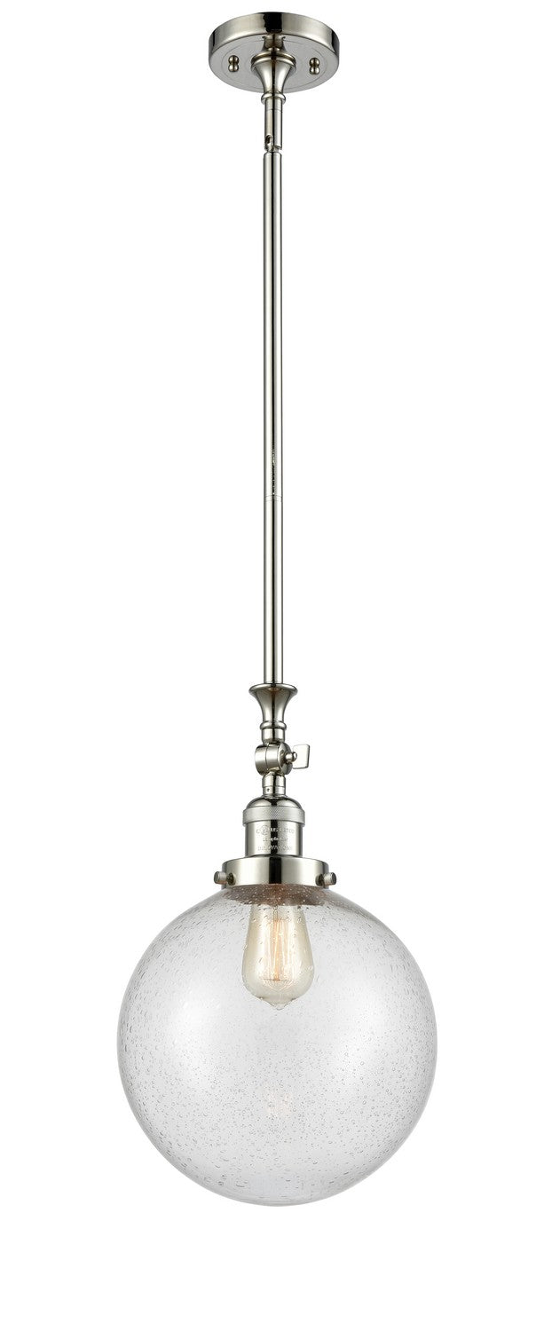 Innovations 206-PN-G204-10-LED LED Mini Pendant, Polished Nickel