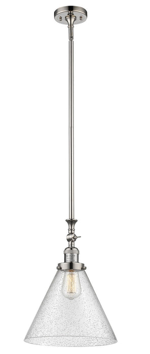 Innovations 206-PN-G44-L-LED LED Mini Pendant, Polished Nickel