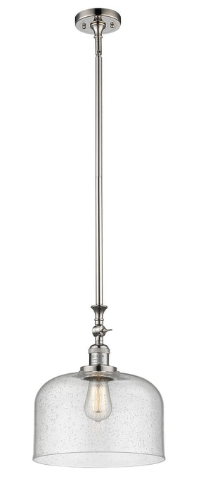 Innovations 206-PN-G74-L One Light Mini Pendant, Polished Nickel