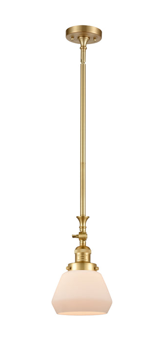 Innovations 206-SG-G171 One Light Mini Pendant, Satin Gold