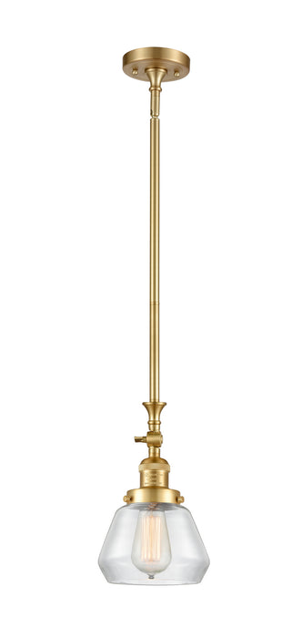 Innovations 206-SG-G172 One Light Mini Pendant, Satin Gold