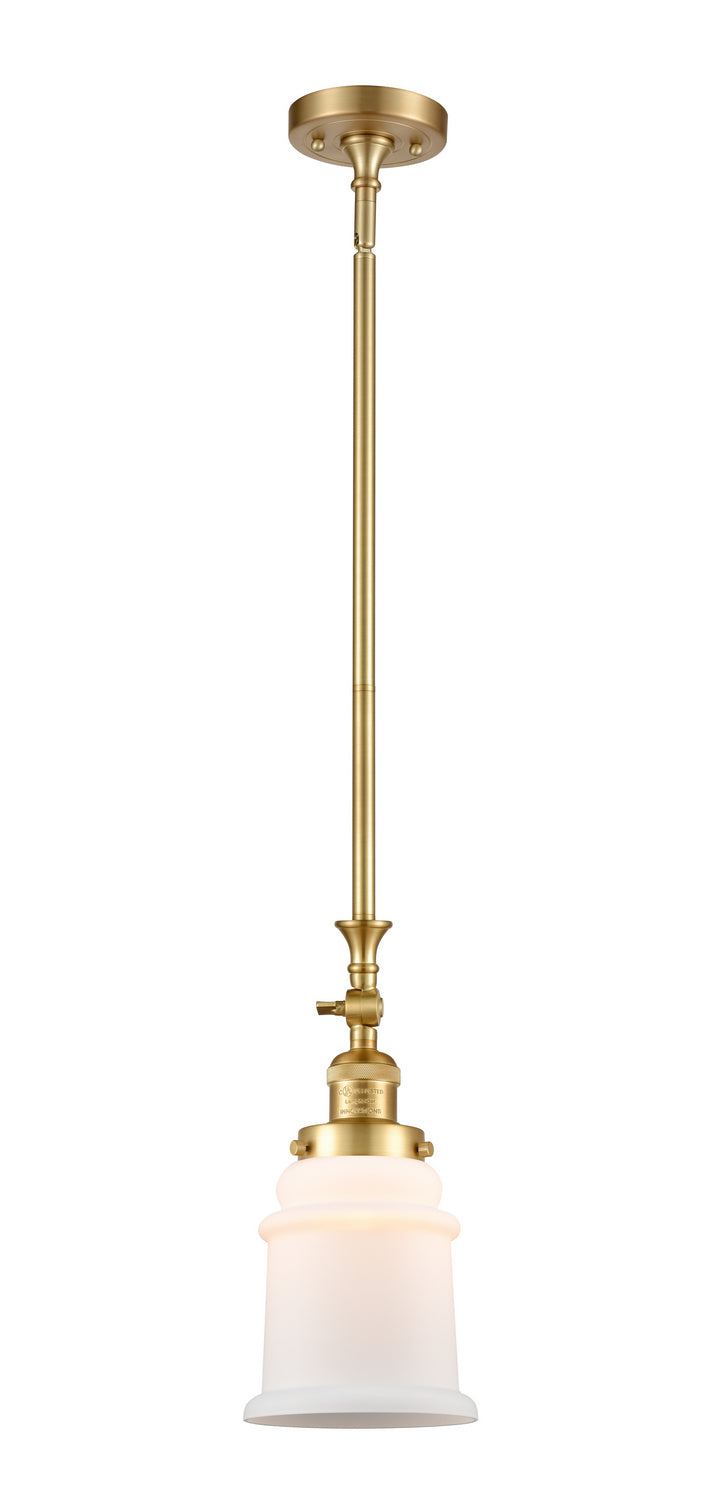 Innovations 206-SG-G181 One Light Mini Pendant, Satin Gold
