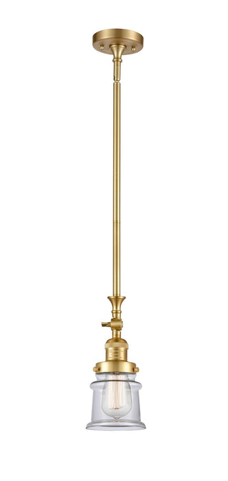 Innovations 206-SG-G182S-LED LED Mini Pendant, Satin Gold