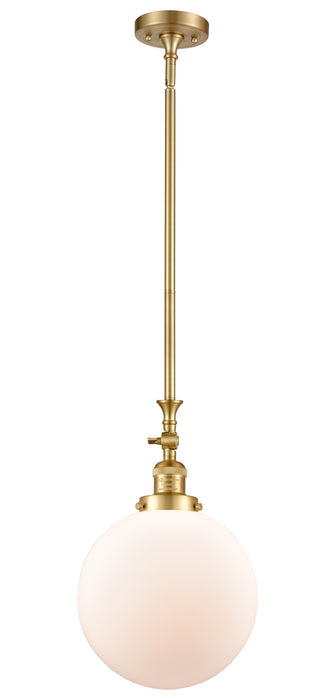 Innovations 206-SG-G201-10 One Light Mini Pendant, Satin Gold