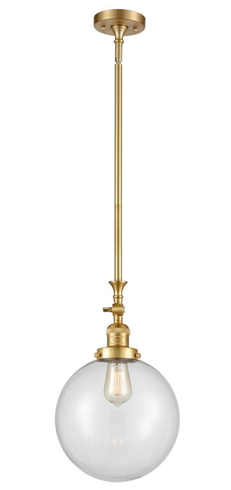 Innovations 206-SG-G202-10-LED LED Mini Pendant, Satin Gold
