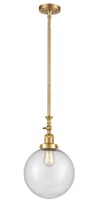 Innovations 206-SG-G204-10 One Light Mini Pendant, Satin Gold
