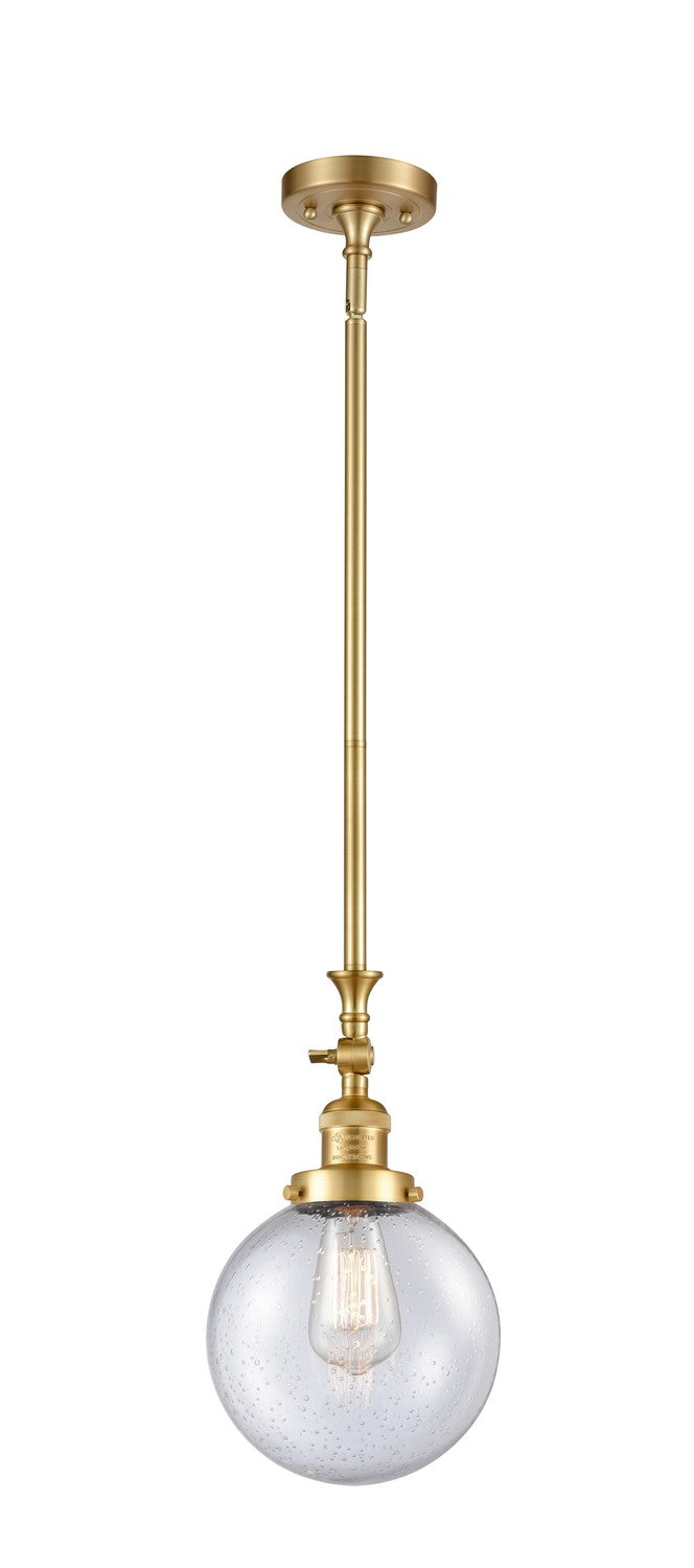 Innovations 206-SG-G204-8-LED LED Mini Pendant, Satin Gold