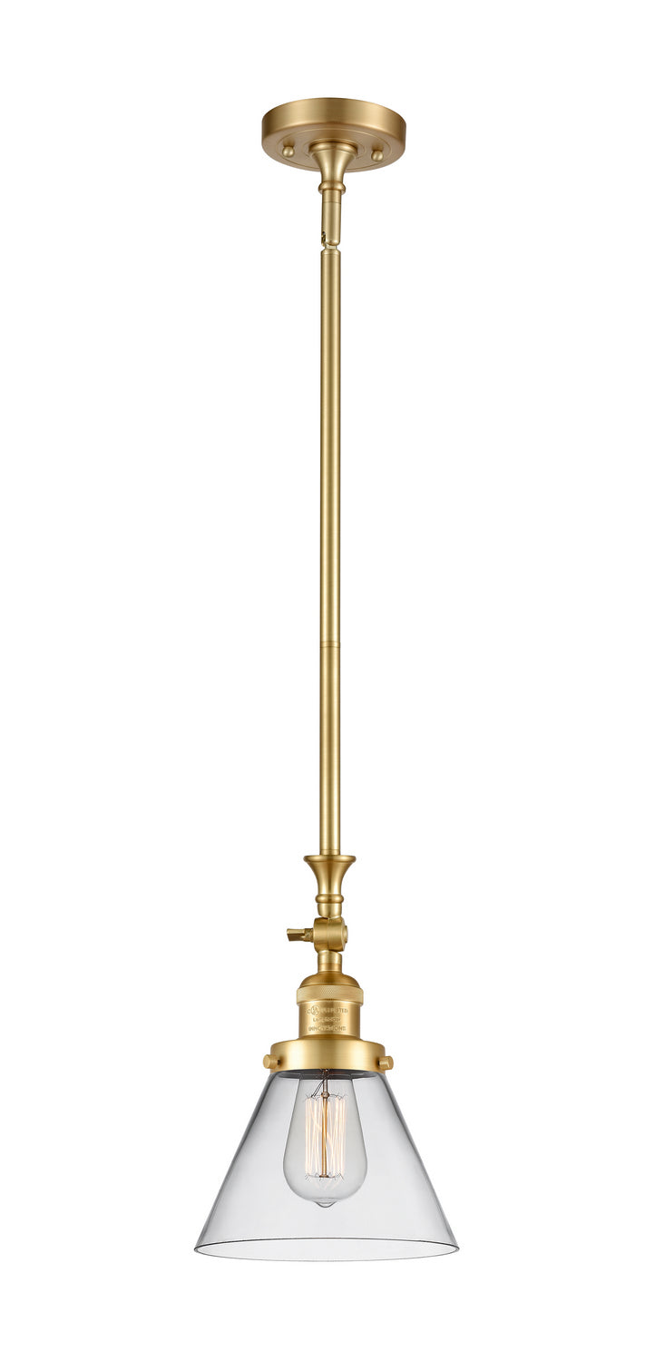 Innovations 206-SG-G42 One Light Mini Pendant, Satin Gold