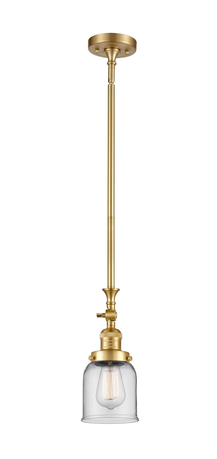 Innovations 206-SG-G52 One Light Mini Pendant, Satin Gold