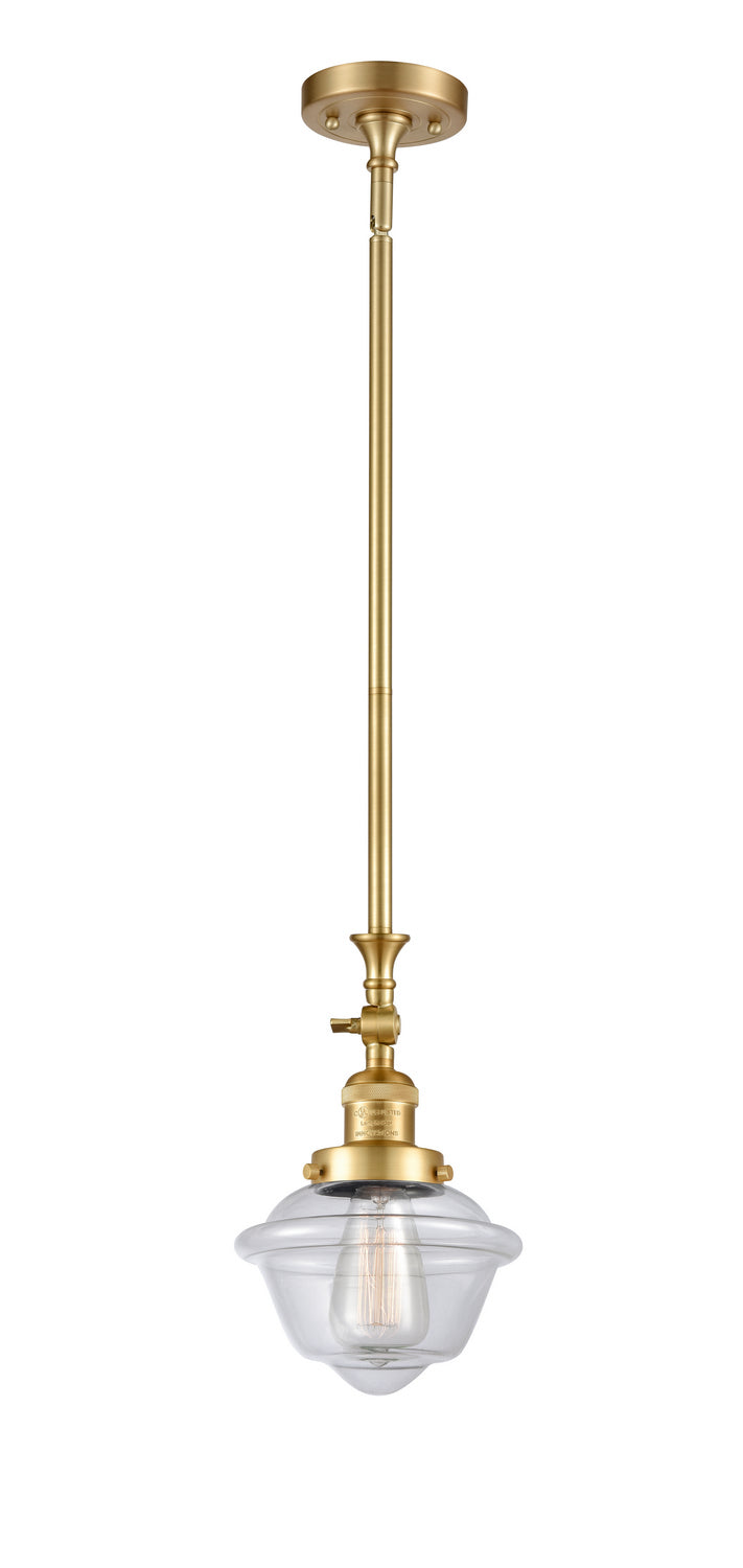 Innovations 206-SG-G532 One Light Mini Pendant, Satin Gold