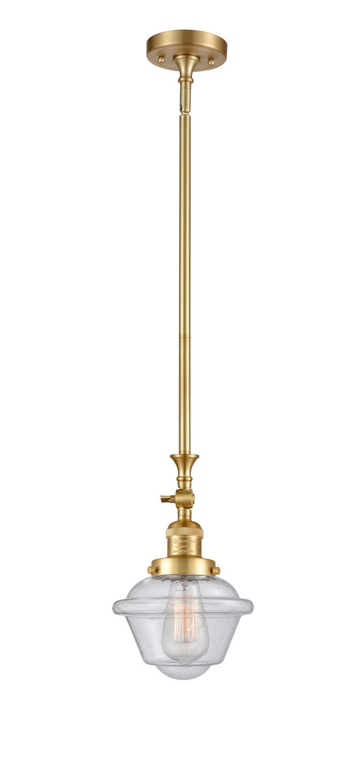 Innovations 206-SG-G534 One Light Mini Pendant, Satin Gold