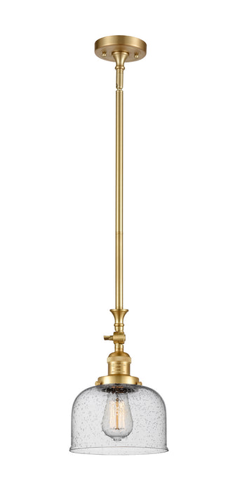 Innovations 206-SG-G74 One Light Mini Pendant, Satin Gold