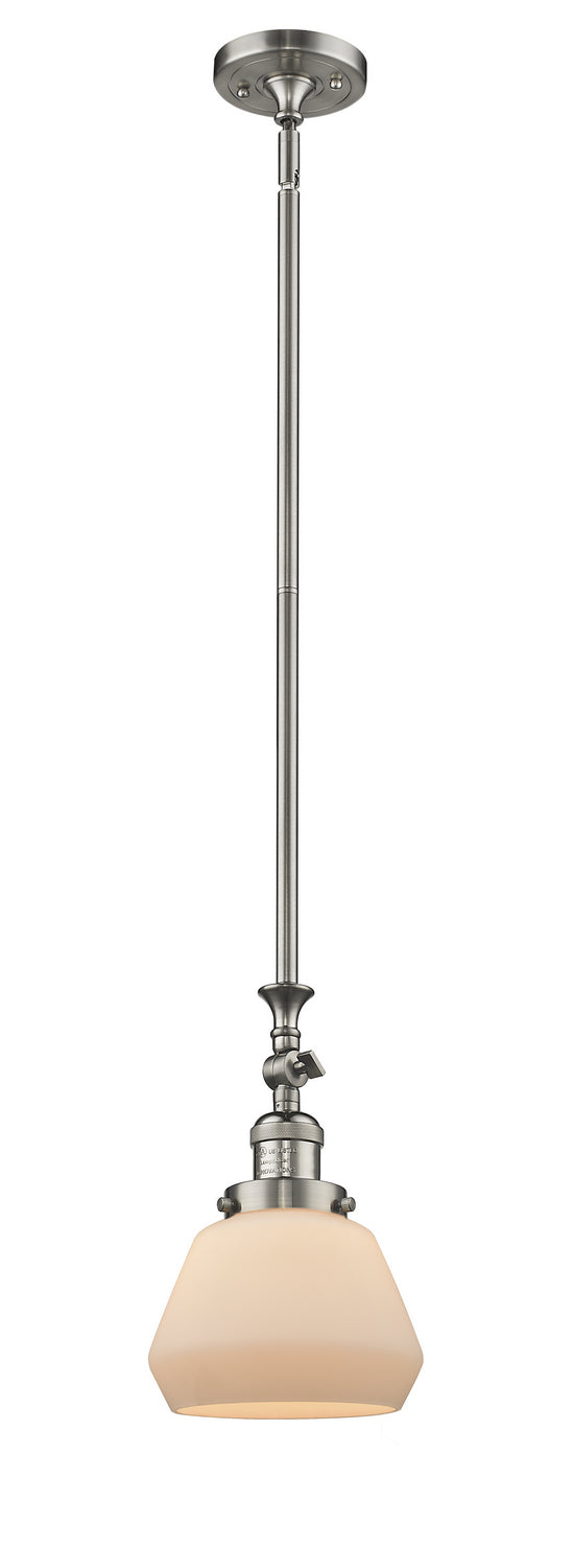 Innovations 206-SN-G171-LED LED Mini Pendant, Brushed Satin Nickel