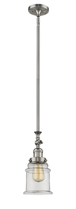 Innovations 206-SN-G182-LED LED Mini Pendant, Brushed Satin Nickel